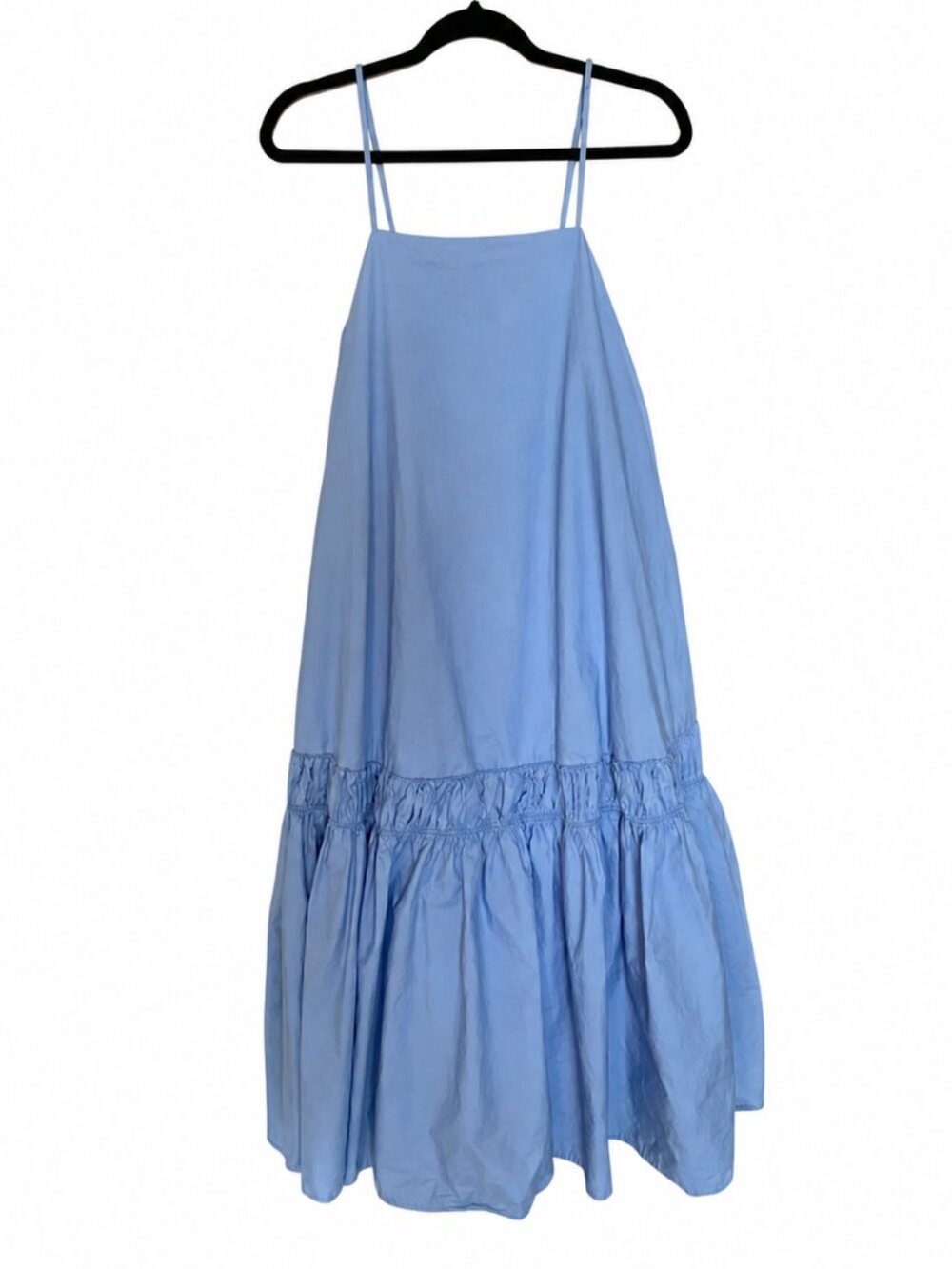 Banana Republic Petite Poplin Backless Dress